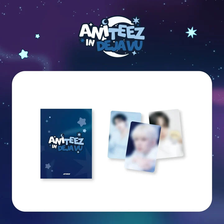 ATEEZ x ANITEEZ in DEJAVU OFFICIAL MD    [RANDOM TRADING CARD]      [PRE]