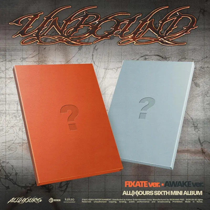 ALL(H)OURS 5TH MINI ALBUM UNBOUND    |  2 ALBUMS SET    [PRE]