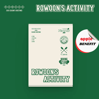 RO WOON 2026 SEASON'S GREETINGS  [ROWOON'S ACTIVITY]    |   KPOP USA APPLE OFFICIAL  PHOTOCARD (RANDOM 1 OUT OF 2)
