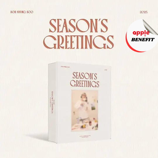 EXO DOH KYUNG SOO 2025 SEASON'S GREETINGS     |   KPOP USA APPLE OFFICIAL PHOTOCARD SET