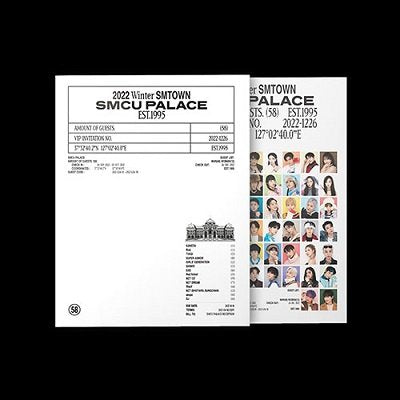 2022 WINTER SMTOWN: SMCU PALACE | PORTRAIT BOOK VERSION