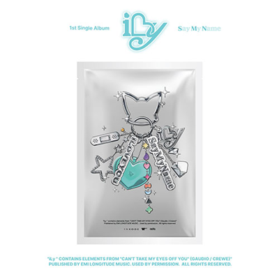 SAY MY NAME 1ST SINGLE ALBUM ILY  (KEYRING VER.)