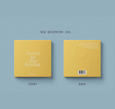 SEVENTEEN 4TH ALBUM REPACKAGE SECTOR 17  ALBUM AND KIT VER  |  3 ALBUMS SET