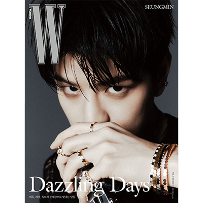 STRAY KIDS SEUNGMIN W KOREA 2025-05  MAGAZINE