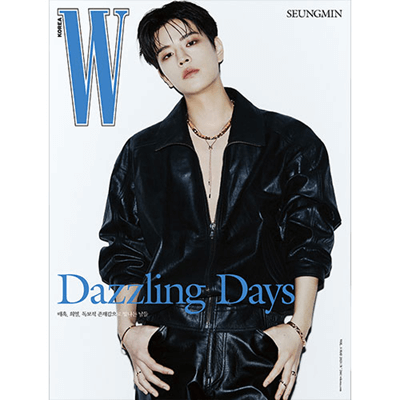 STRAY KIDS SEUNGMIN W KOREA 2025-05  MAGAZINE