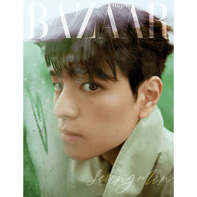 STRAY KIDS SEUNGMIN BAZAAR KOREA  2025-06  MAGAZINE