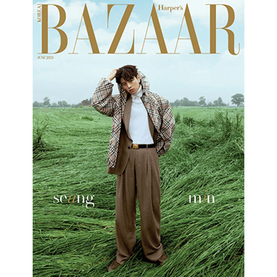 STRAY KIDS SEUNGMIN BAZAAR KOREA  2025-06  MAGAZINE