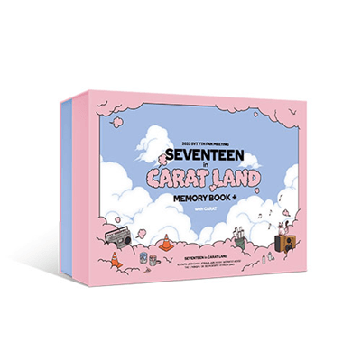 SEVENTEEN 2023 SVT 7TH FAN MEETING  SEVENTEEN IN CARAT LAND MEMORY BOOK + DIGITAL CODE