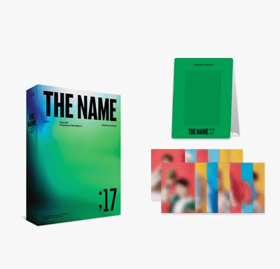 SEVENTEEN 2022 SVT PHOTOBOOK THE NAME 17  + WEVERSE GIFT INCLUDED: 2 Random Mini Photo out of 13 & Desktop Frame