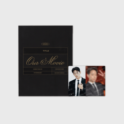 SHINEE MINHO OUR MOVIE  OFFICIAL MD  [BINDER SET]