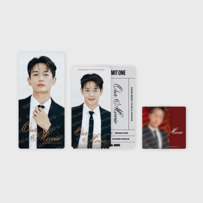SHINEE MINHO OUR MOVIE  OFFICIAL MD  [TICKET SET]