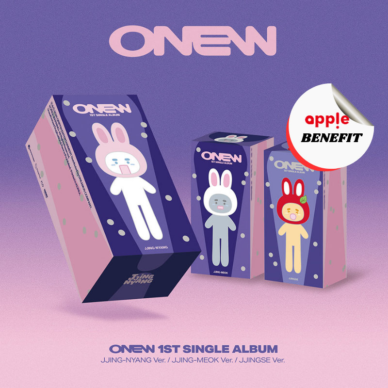 SHINEE ONEW 1ST SINGLE ALBUM    |   KPOP USA APPLE OFFICIAL  PHOTOCARD  (RANDOM 1 OUT OF 2)     [PRE]