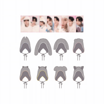 STRAY KIDS 5TH FANMEETING SKZ 5'CLOCK OFFICIAL MD  [BEANIE]