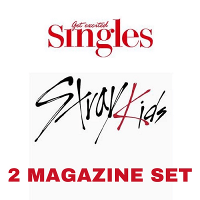 STRAY KIDS SINGLES 2021 MAGAZINE | 2 MAGAZINE SET