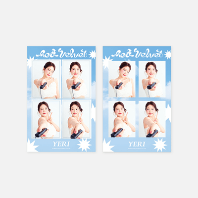 RED VELVET SMTOWN  2025 SEASON'S GREETINGS OFFICIAL MD  [4CUT PHOTO SET]