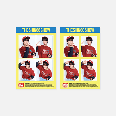 SHINEE SMTOWN  2025 SEASON'S GREETINGS OFFICIAL MD  [4CUT PHOTO SET]