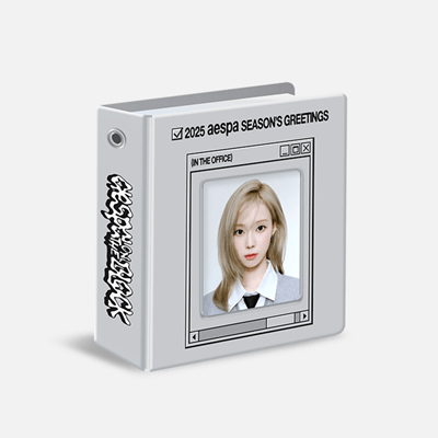 AESPA SMTOWN  2025 SEASON'S GREETINGS OFFICIAL MD  [MINI COLLECT BOOK]