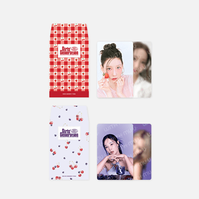 GIRLS GENERATION SMTOWN  2025 SEASON'S GREETINGS OFFICIAL MD  RANDOM TRADING CARD SET