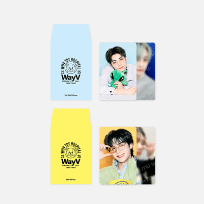 WAYV SMTOWN  2025 SEASON'S GREETINGS OFFICIAL MD  RANDOM TRADING CARD SET