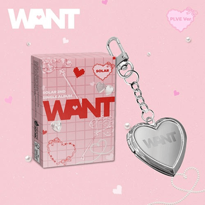MAMAMOO SOLAR 2ND MINI ALBUM WANT  (PLVE VER.)