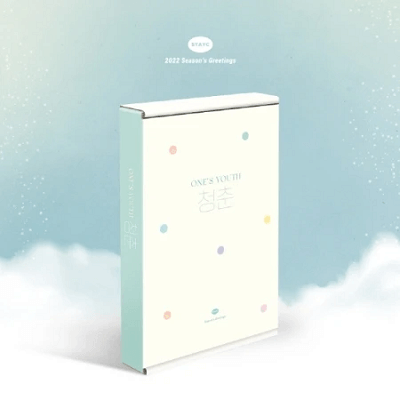 STAYC ONE'S YOUTH 2022 SEASON'S GREETINGS | LIMITED FIRST PRESS ONLY: OFFICIAL PHOTO CARD SET
