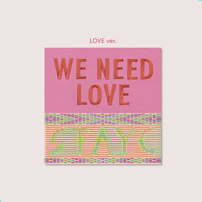 STAYC 3RD SINGLE ALBUM WE NEED LOVE | 2 ALBUMS SET – KPOP USA STAYC 3RD SINGLE ALBUM WE NEED LOVE | 2 ALBUMS SET – KPOP USA