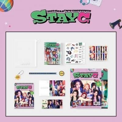 STAYC 2023 SEASON’S GREETINGS | PRE ORDER ONLY First Press Limited PHOTOCARD SET (6pcs) INCLUDED