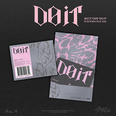 STRAY KIDS ALBUM SKZ IT TAPE  [DO IT]  (PLATFORM PLVE VER.)    |   ADDED 1 PC KPOP USA OFFICIAL PHOTOCARD PER ALBUM