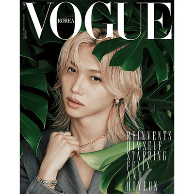 STRAY KIDS FELIX VOGUE 2025-12 MAGAZINE