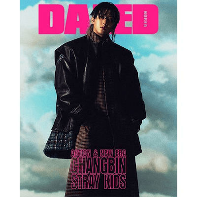 STRAY KIDS CHANGBIN & HAN DAZED AND CONFUSED 2025-02 MAGAZINE