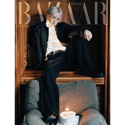 STRAY KIDS LEE KNOW HARPER'S BAZAAR  2025-11 MAGAZINE