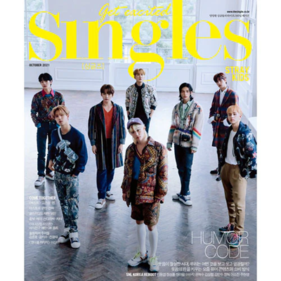 STRAY KIDS SINGLES 2021 MAGAZINE