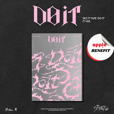 STRAY KIDS ALBUM SKZ IT TAPE  [DO IT]  IT VER.  (STANDARD VER.)   |   KPOP USA APPLE OFFICIAL  PHOTOCARD  (RANDOM 1 OUT OF 8)