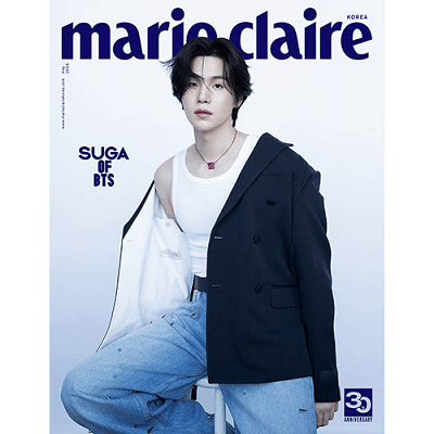 BTS SUGA MARIE CLAIRE 2023-05 MAGAZINE VERSION A