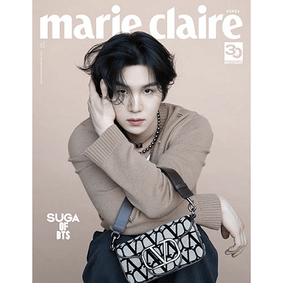 BTS SUGA MARIE CLAIRE 2023-05 MAGAZINE VERSION C