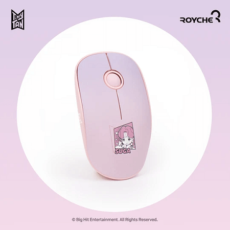 BTS TINYTAN X ROYCHE WIRELESS MOUSE