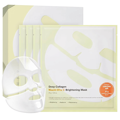 SUNGBOON EDITOR DEEP COLLAGEN NIACIN-VITA C BRIGHTENING MASK   (BOX SET)