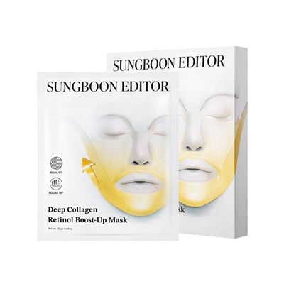 SUNGBOON EDITOR DEEP COLLAGEN RETINOL BOOST-UP MASK  (BOX SET)