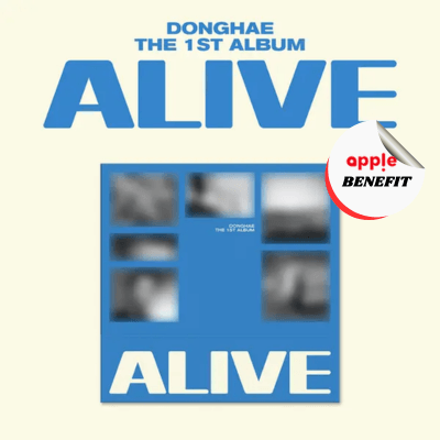 SUPER JUNIOR DONGHAE 1ST ALBUM ALIVE  (PHOTOBOOK VER.)     |   KPOP USA APPLE OFFICIAL  PHOTOCARD (RANDOM 1 OUT OF 2)