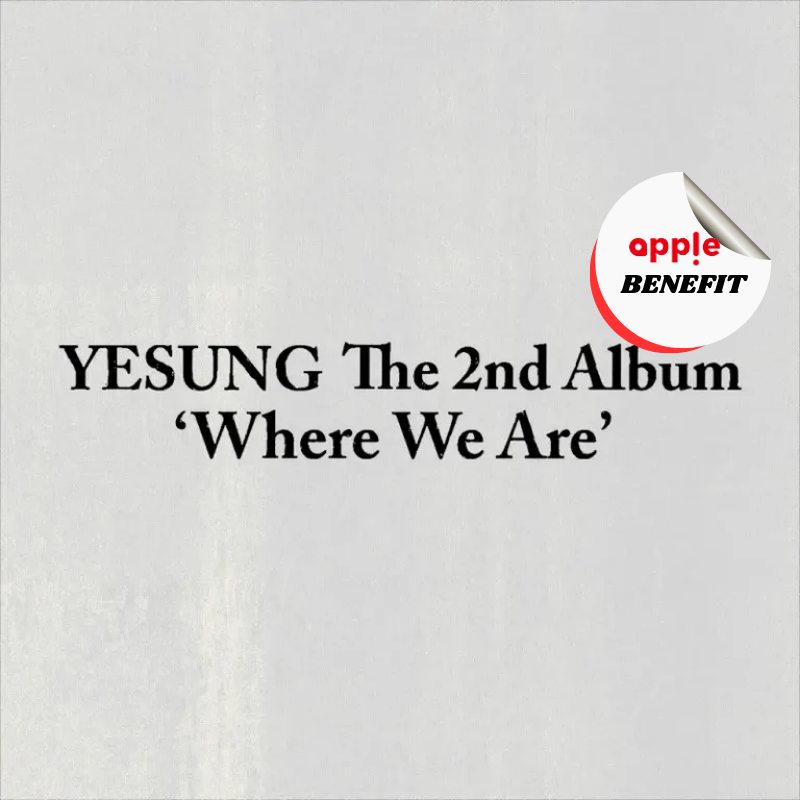 SUPER JUNIOR YESUNG 2ND ALBUM Where We Are (PHOTOBOOK VER.)  |  KPOP USA APPLE OFFICIAL PHOTOCARD (RANDOM 1 OUT OF 2)