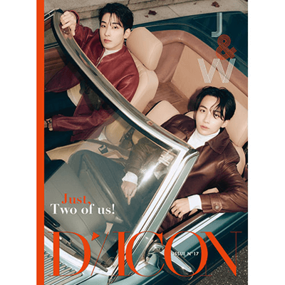 SEVENTEEN D-ICON ISSUE N°17 JEONGHAN, WONWOO : JUST, TWO OF US!  UNIT VER.