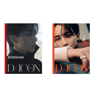 SEVENTEEN D-ICON ISSUE N°17 JEONGHAN, WONWOO : JUST, TWO OF US!  JEONGHAN VER.