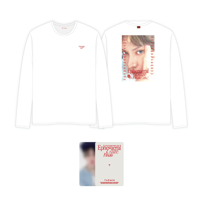 SHINEE TAEMIN WORLD TOUR EPHEMERAL GAZE FINALE OFFICIAL MD    [LONG SLEEVE T-SHIRT]