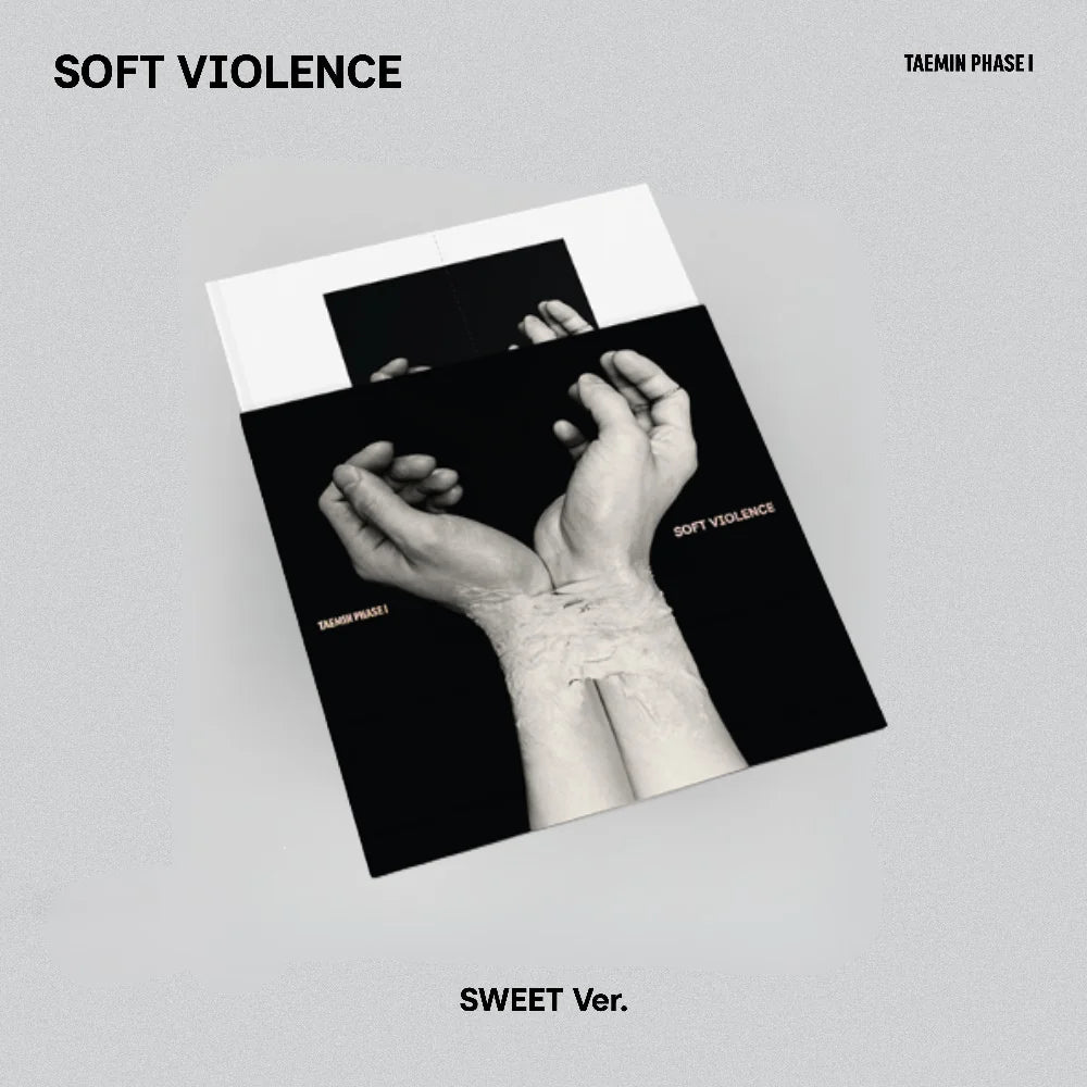 [FANSIGN PHOTOCARD]  SHINEE TAEMIN ALBUM PHASE I: Soft Violence  (PHOTOBOOK VER.)   -  2 ALBUMS SET    |  KPOP USA WITHMUU OFFICIAL PHOTOCARD  (RANDOM 1 OUT OF 2)      [PRE]