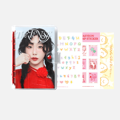 GIRLS' GENERATION TAEYEON 2025 CONCERT THE TENSE OFFICIAL MD   [PHOTOCARD BINDER & STICKER SET]