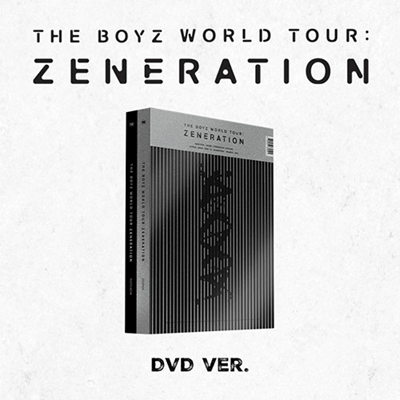 THE BOYZ 2ND WORLD TOUR  ZENERATION DVD