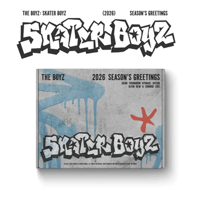 THE BOYZ 2026 SEASON'S GREETINGS  [SKATER BOYZ]     |  INCLUDES PRE ORDER GIFT OFFICIAL PHOTOCARD (RANDOM 1 OUT OF 9)