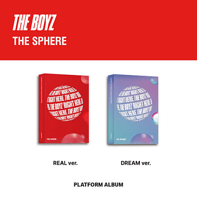 THE BOYZ 1ST SINGLE ALBUM THE SPHERE PLATFORM VER. | 2 ALBUMS SET