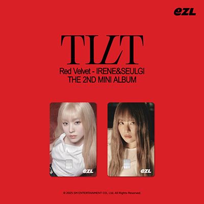 RED VELVET IRENE & SEULGI TILT OFFICIAL MD   [EZL CARD]