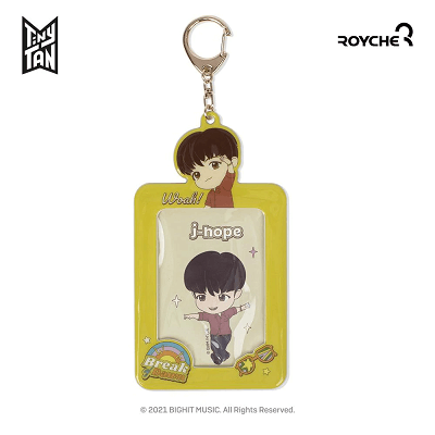 BTS TINYTAN PHOTOCARD KEY HOLDER